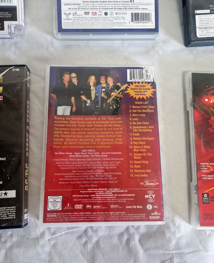 Lot dvd musical / concert  , Rock , Métal - photo numéro 7