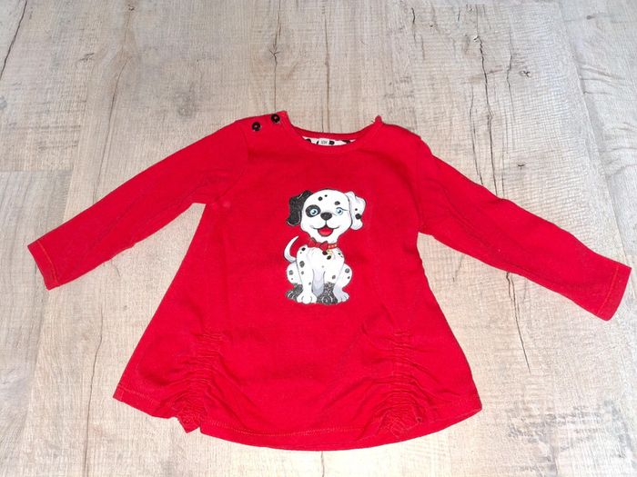 Tee shirt manche longue fille 12 mois