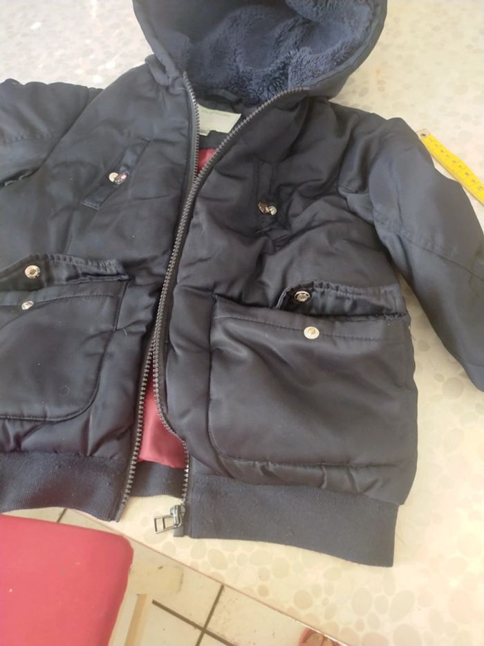 Manteau bleu marine fille 8 ans Vertbaudet - photo numéro 14