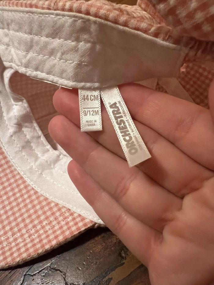 Casquette fille orchestra 9/12 mois 44cm - photo numéro 5