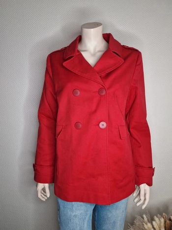 Trench Balsamik rouge - Taille 42 💎