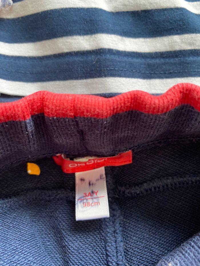 Ensemble tee-shirts manches longues Orchestra et jogging Okaïdi 3 ans - photo numéro 4