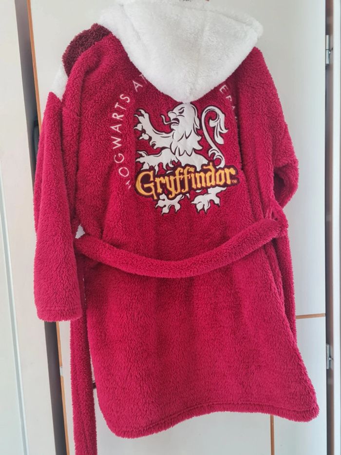 Robe de chambre veste piloupilou harry Potter griffon d'or - photo numéro 3