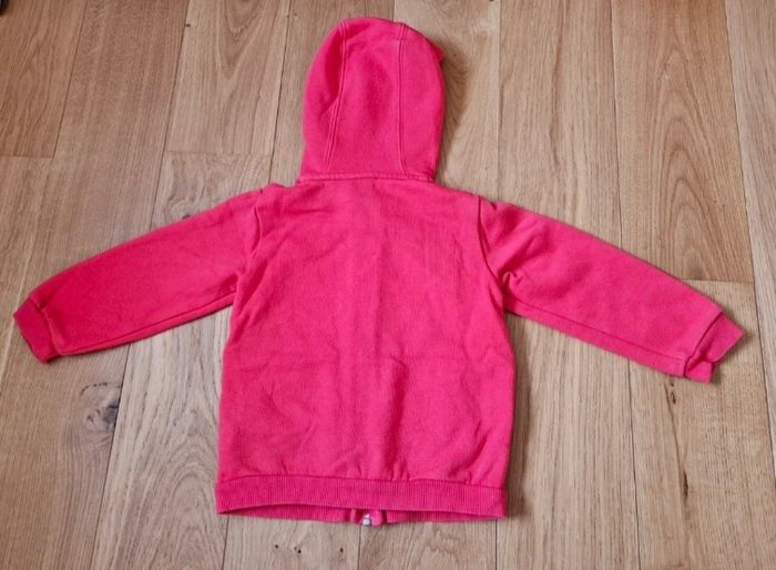 Gilet rose à capuche - photo numéro 4