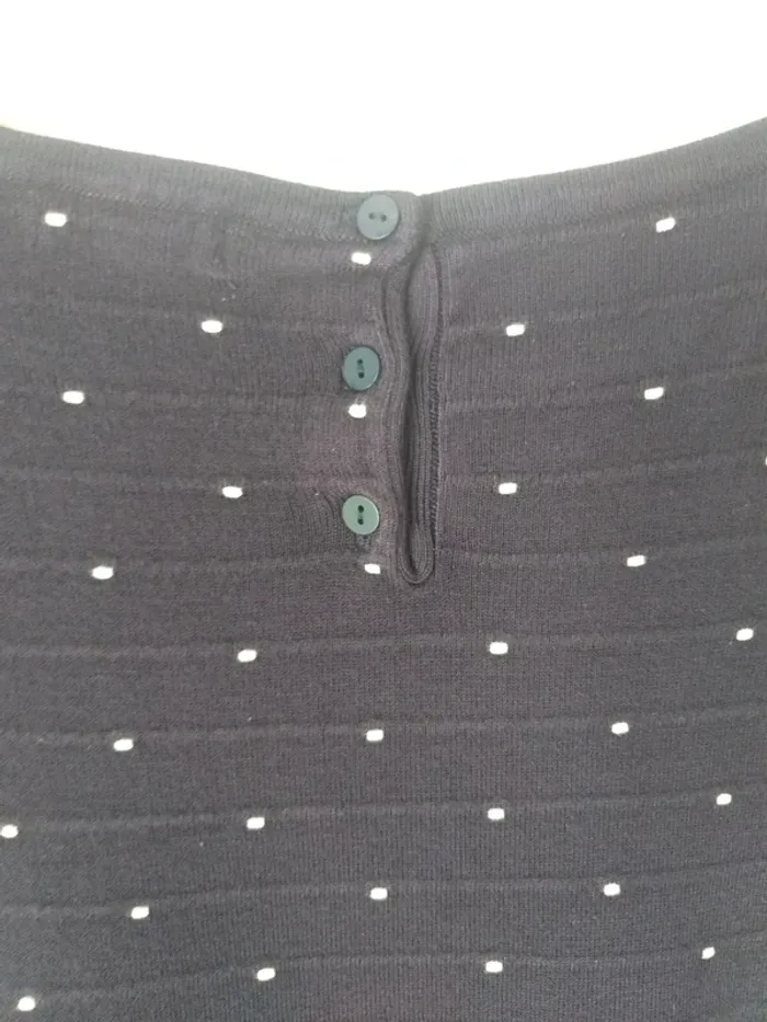 Petit pull fin bleu marine - photo numéro 5