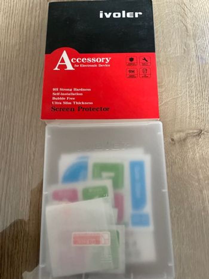 lot 4 verres trempés caméra smartphone