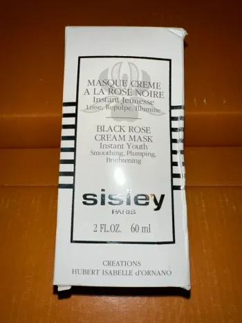 Masque, crème à la rose noire