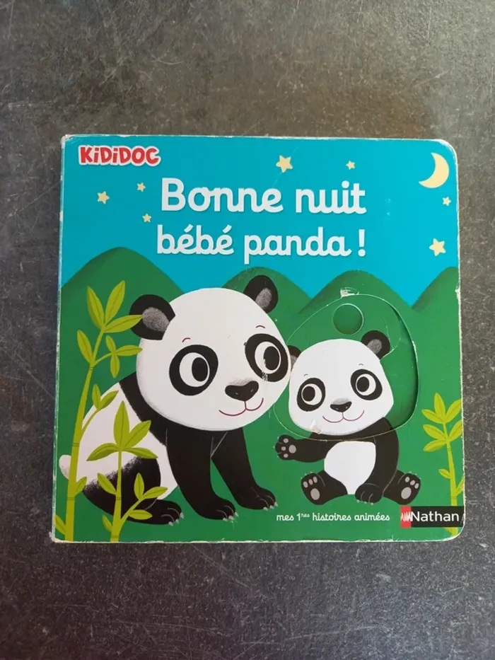 Livre bébé panda