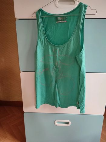 Débardeur turquoise