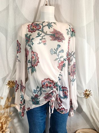 Pinko | Blouse fleurie | t 40