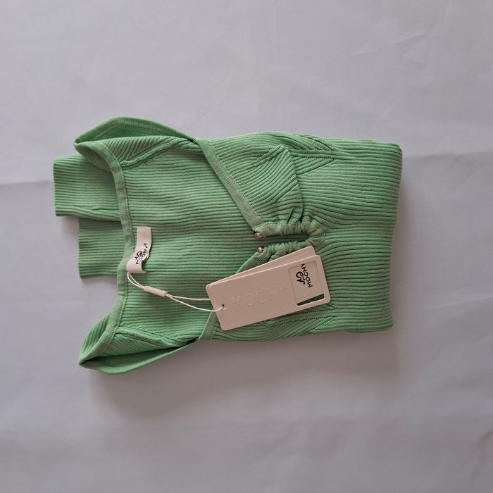 T-shirt femme vert menthe à manches longues - Taille TU - Mochy - photo numéro 3