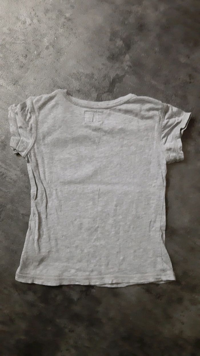 2 t-shirts manches courtes fille 100% coton - photo numéro 9