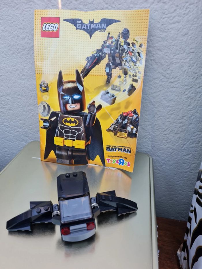Voiture lego batman le film avec ailes rare