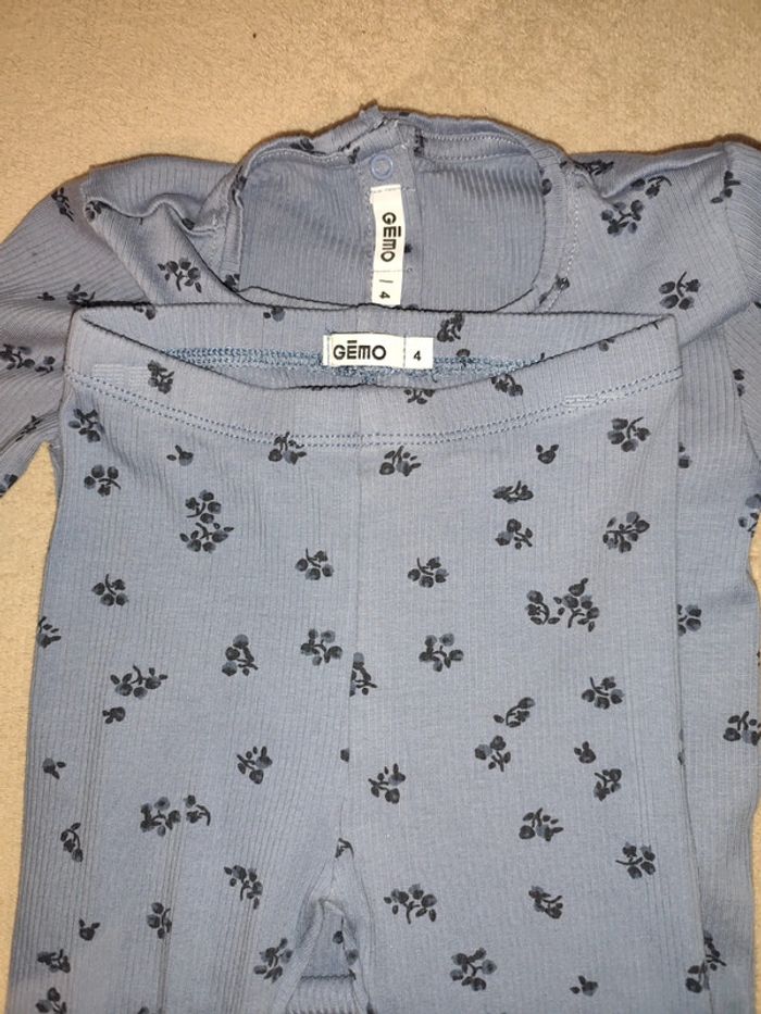 Ensemble pyjama fin 4 ans Gémo - photo numéro 2