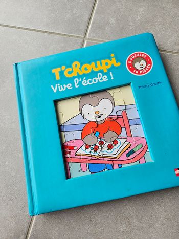 Puzzles 16 pièces T'choupi