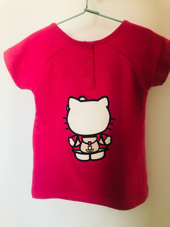 Robe hello Kitty 12 mois 1 an rose - photo numéro 2