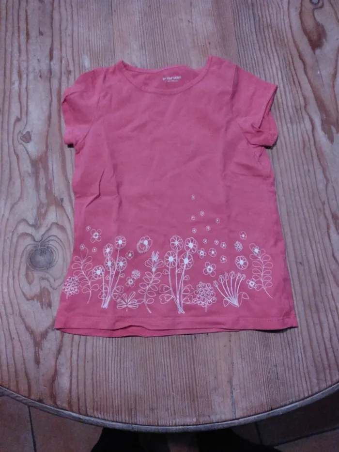 Tee shirt Fille Vertbaudet 4 ans