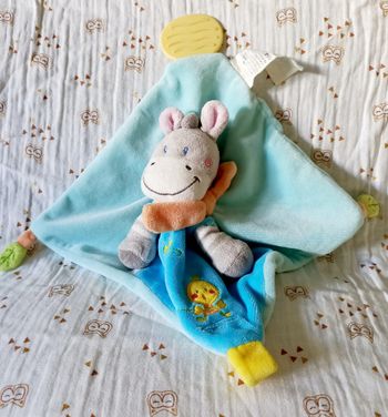 Doudou zèbre Cheval girafe Nicotoy