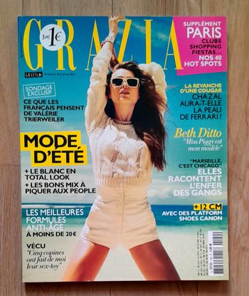 Magazine Grazia mai 2012 spécial mode d'été