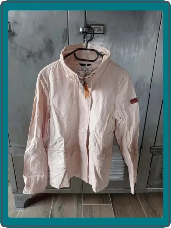 Veste femme Azzura rose poudré neuve Aigle taille 38