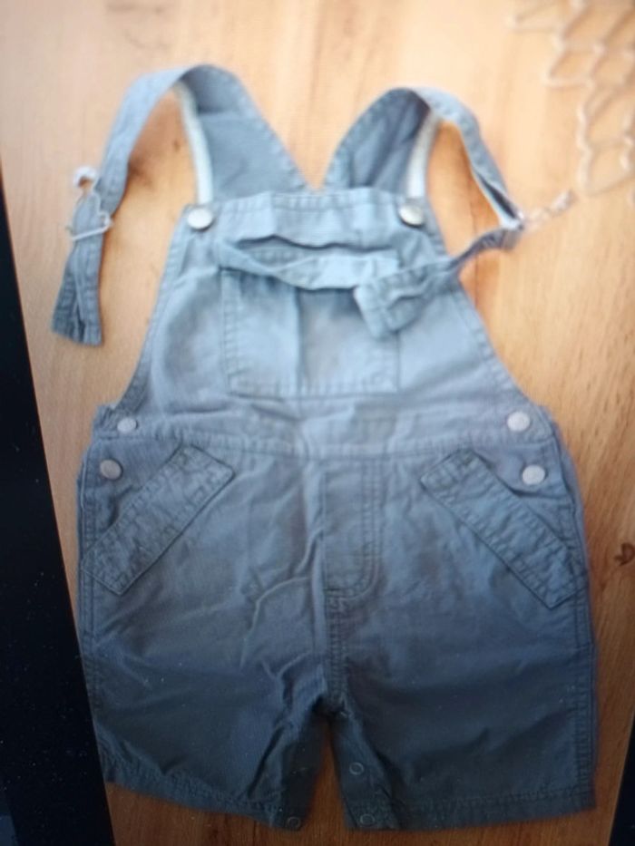 Salopette short garçon 24-36 mois petit bateau