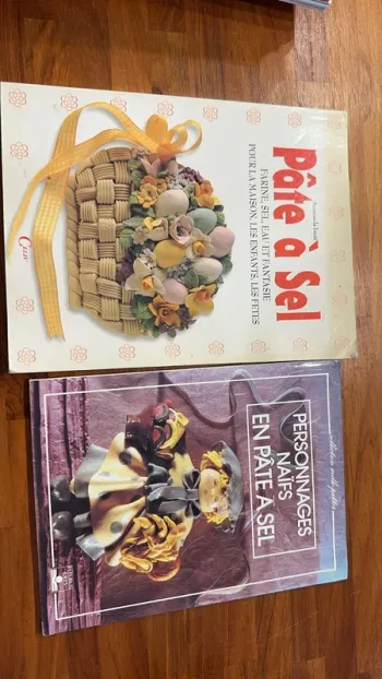 Lot livre pâte à sel