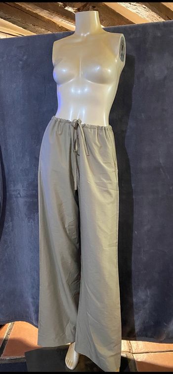 Pantalon décontractée vert kaki chendagi taille M