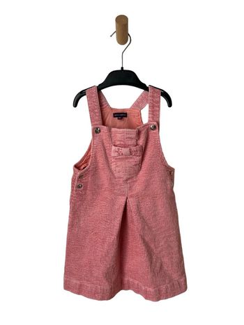 Robe-salopette rose en velours côtelé - Sergent Major 5 ans (110cm)