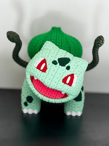 Figurine Pokémon, Bulbizarre version tricoté