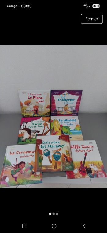 Livre musique enfant 