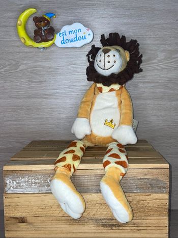 LPM58 doudou lion 🦁 les petites Marie