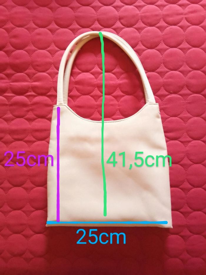 Sac à main beige - photo numéro 4