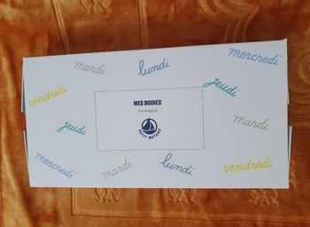 Lot de 5 bodies 36mois MC Petit Bateau