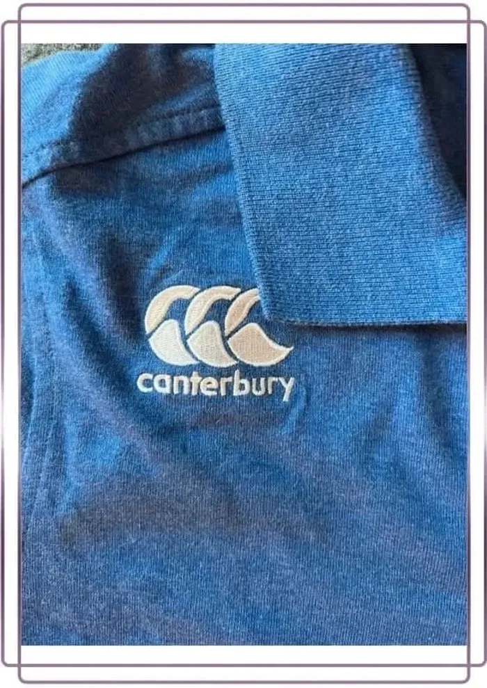 Polo homme rugby Canterbury taille XS Men polo shirt Polo uomo Poloshirt Herren - photo numéro 3