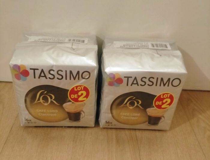 Lot Tassimo café long classique