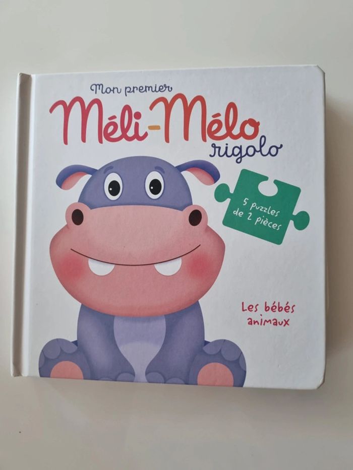 Livre Méli Mélo puzzle