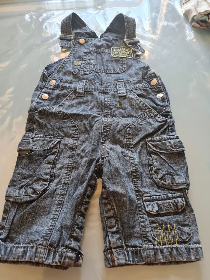 Salopette short kimbaloo 24 mois