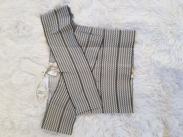 Crop top col bateau croisé Taille unique Neuf