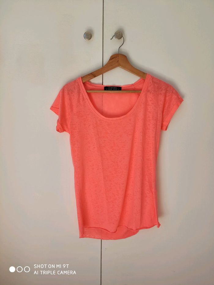 Tee shirt Cache cache corail - photo numéro 2
