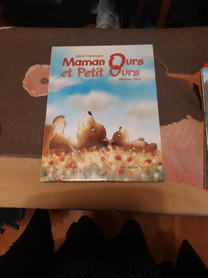 Livre maman ours et petit ours