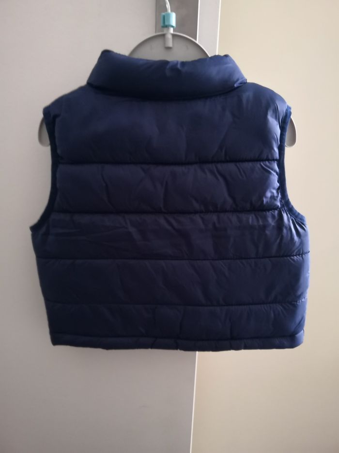 Doudoune sans manches (Bleu marine) 12 mois (74 cm) Mots d'enfants - photo numéro 2