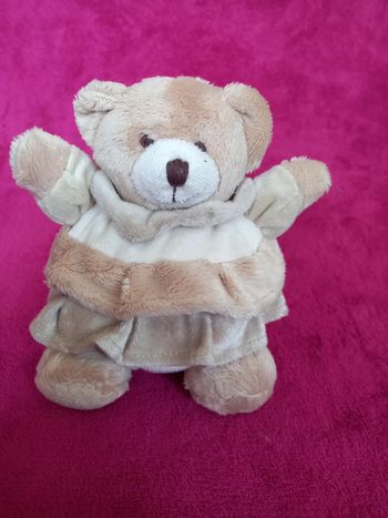 Doudou boule Ours Baby Nat