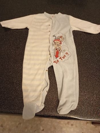 Pyjama velours 18 mois