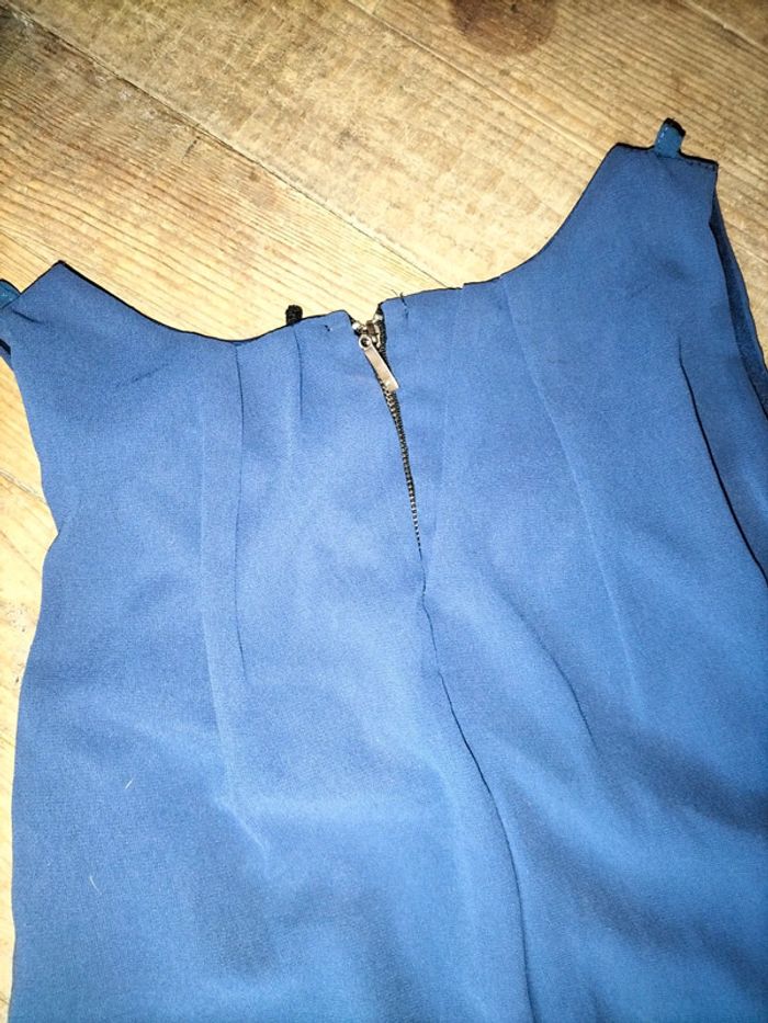 Jolie robe 👗 femme bleu - photo numéro 2