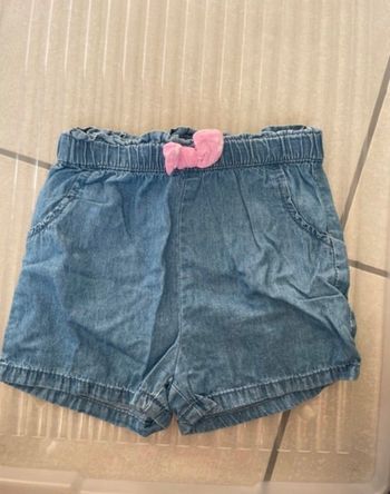 Short en jean