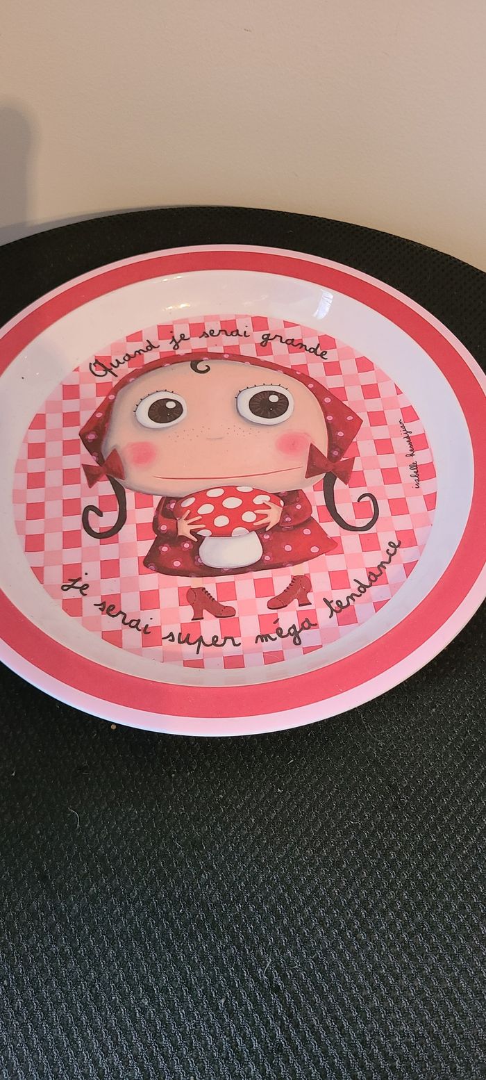 Super Méga Tendance - Quand je serai grand(e) assiette enfant - photo numéro 3