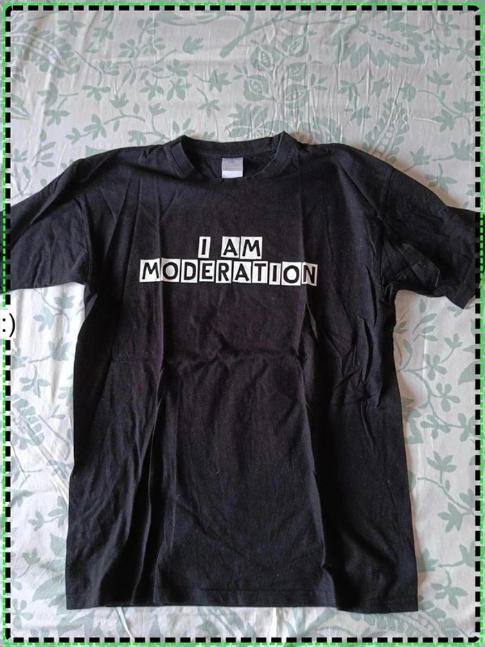 T-shirt humoir alcool I am Moderation / Beer love me Taille M - photo numéro 2