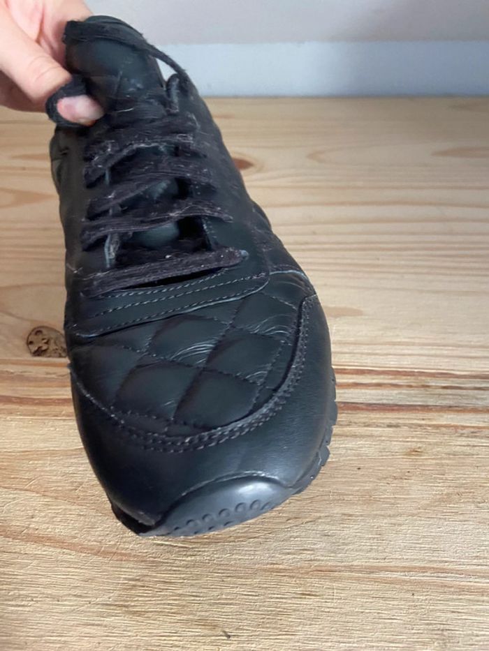 Reebok classic leather quilted noires - photo numéro 8