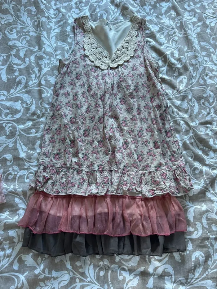 Ensemble taille unique robe 100%cotton gilet molly bracken - photo numéro 2