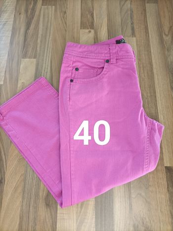 Pantacourt Jean fushia 40 